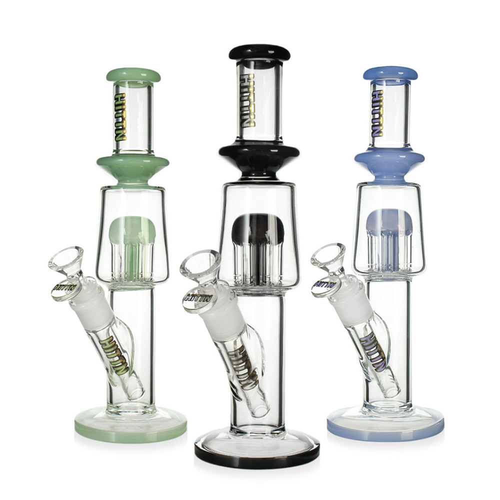 Hittn 8 Tree Arms Percolator Bong 11.5''