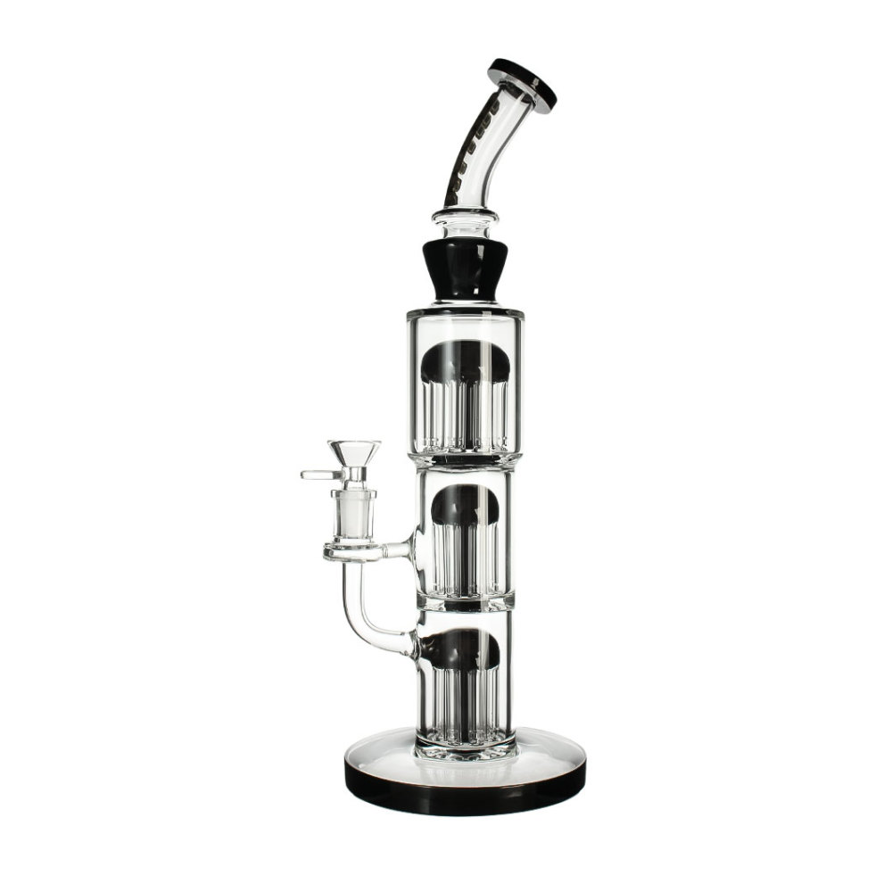 Hittn 10 Tree Arms Perc & Double 8 Tree Arms Perc Bong 14''