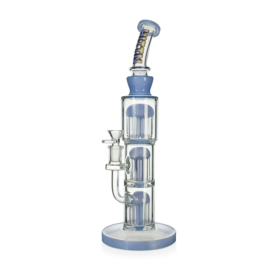 Hittn 10 Tree Arms Perc & Double 8 Tree Arms Perc Bong 14''