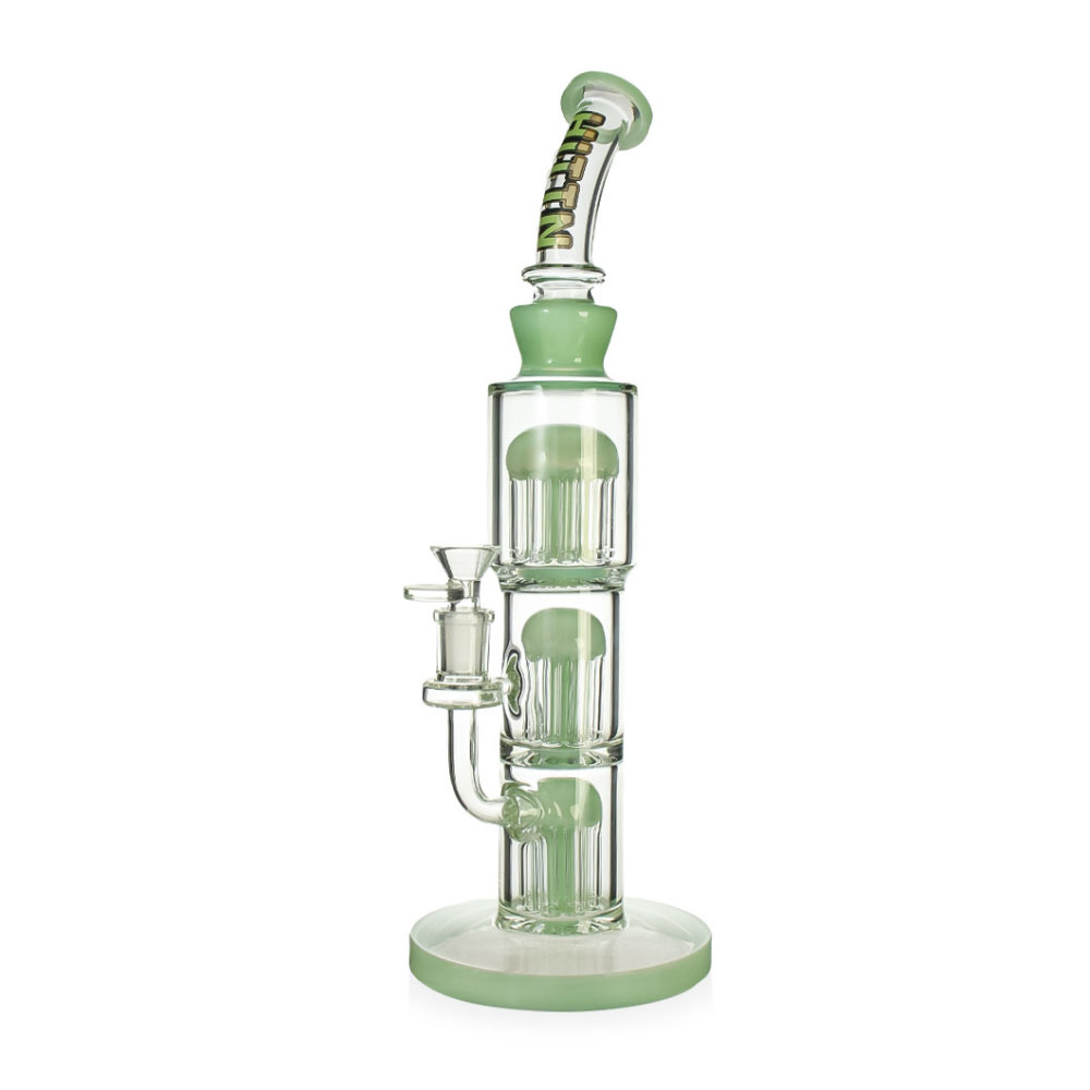 Hittn 10 Tree Arms Perc & Double 8 Tree Arms Perc Bong 14''