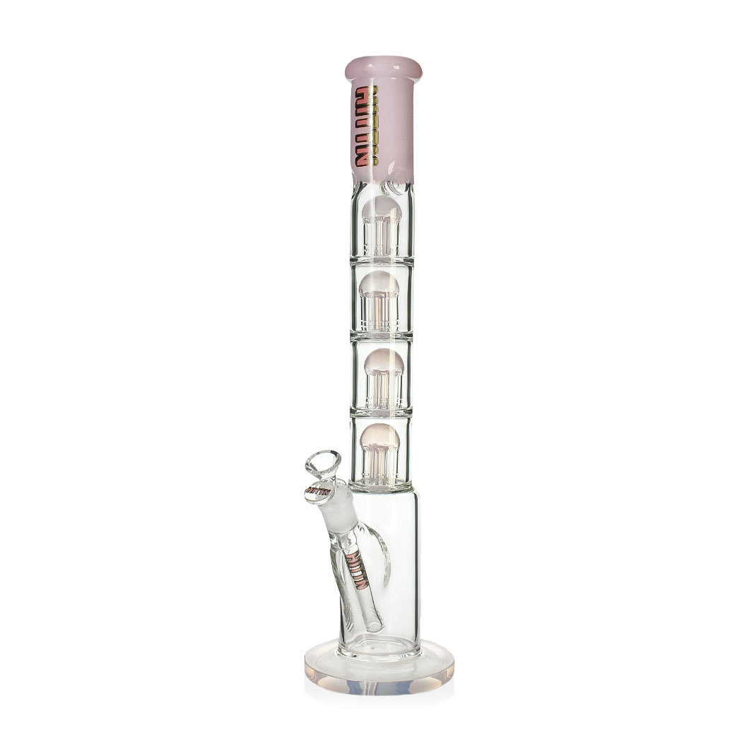 Hittn Straight 4 Layer 6 Arms Tree Percolator Bong 19.5''