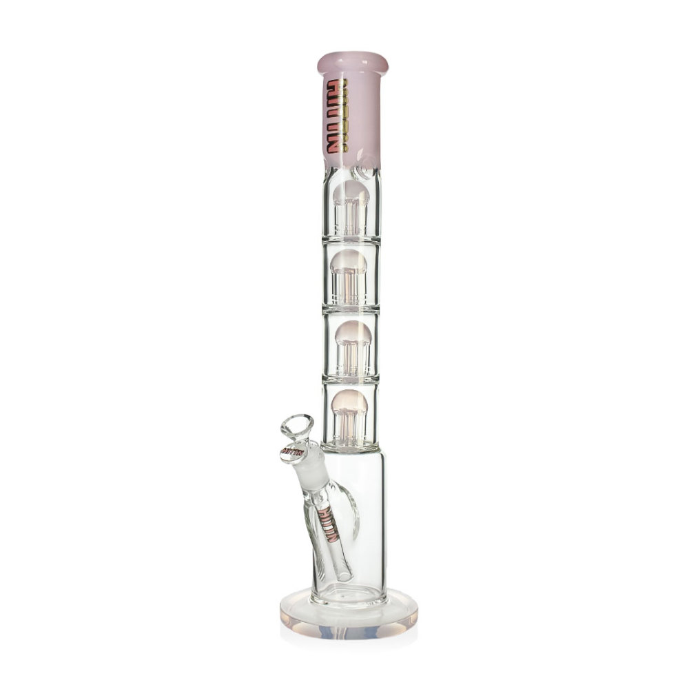 Hittn Straight 4 Layer 6 Arms Tree Percolator Bong 19.5''