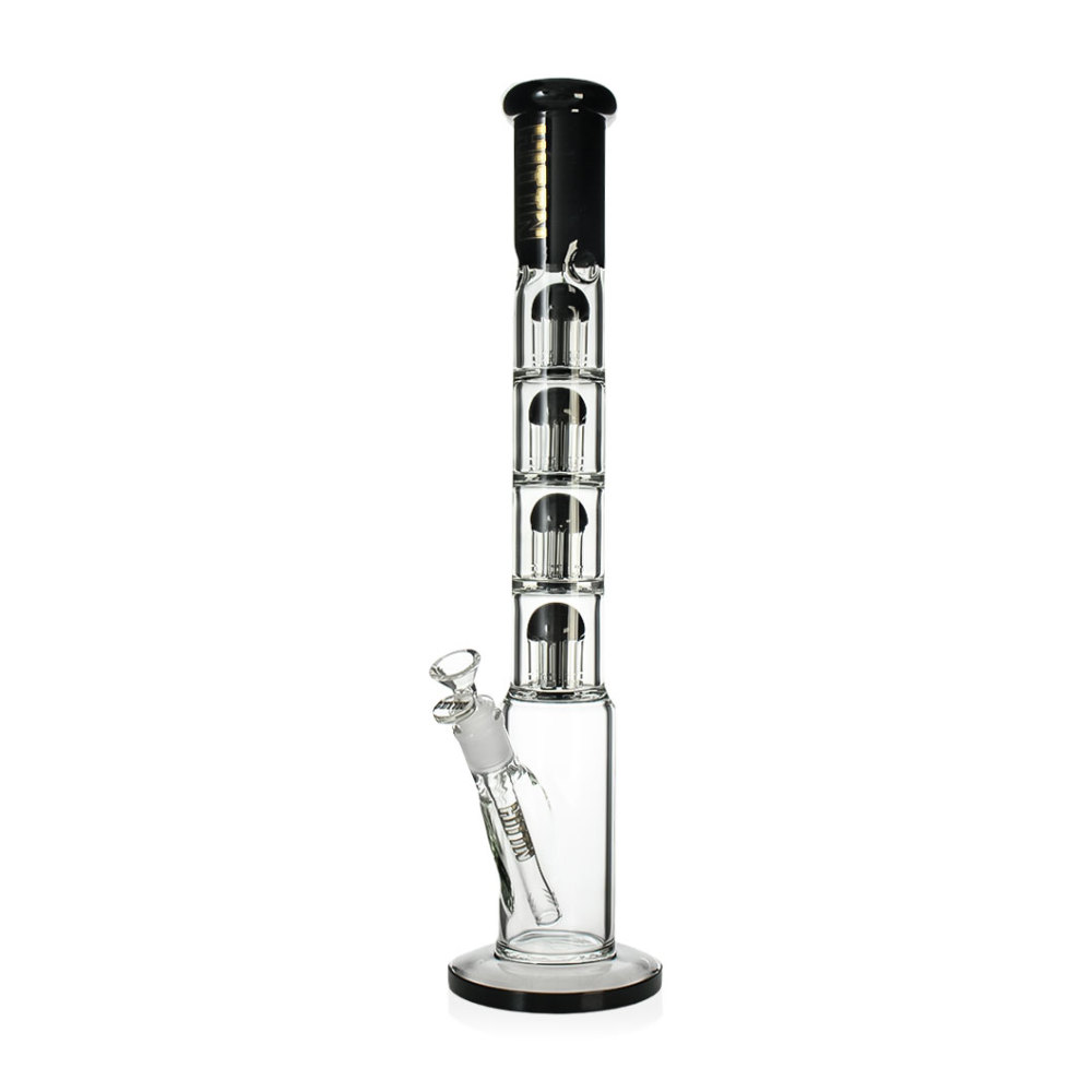 Hittn Straight 4 Layer 6 Arms Tree Percolator Bong 19.5''