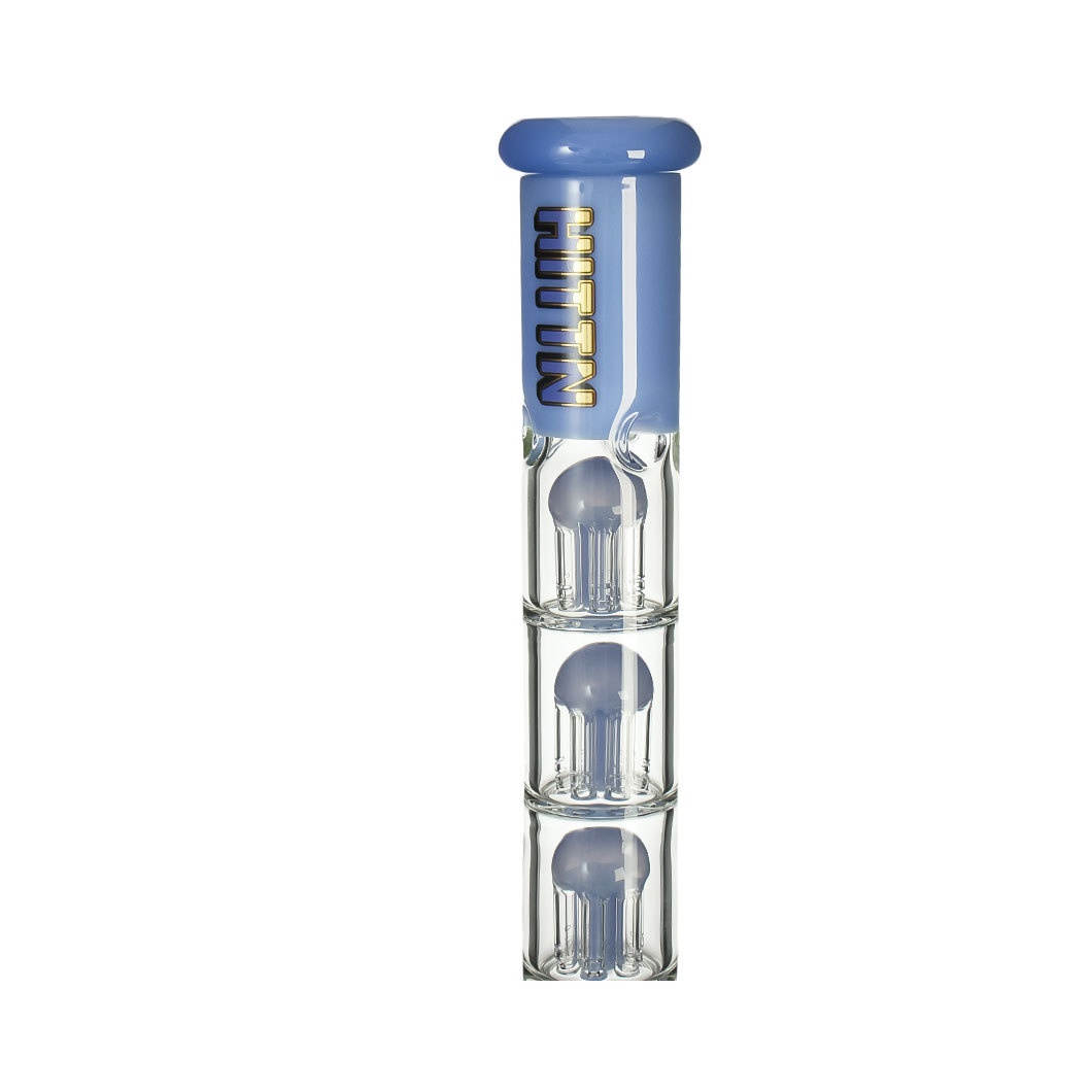 Hittn Straight 4 Layer 6 Arms Tree Percolator Bong 19.5''