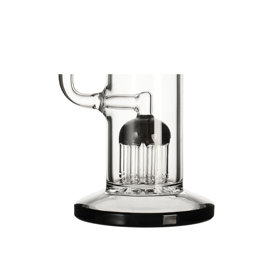 Hittn 8 Tree Arms Perc Glass Bubbler 9.5''