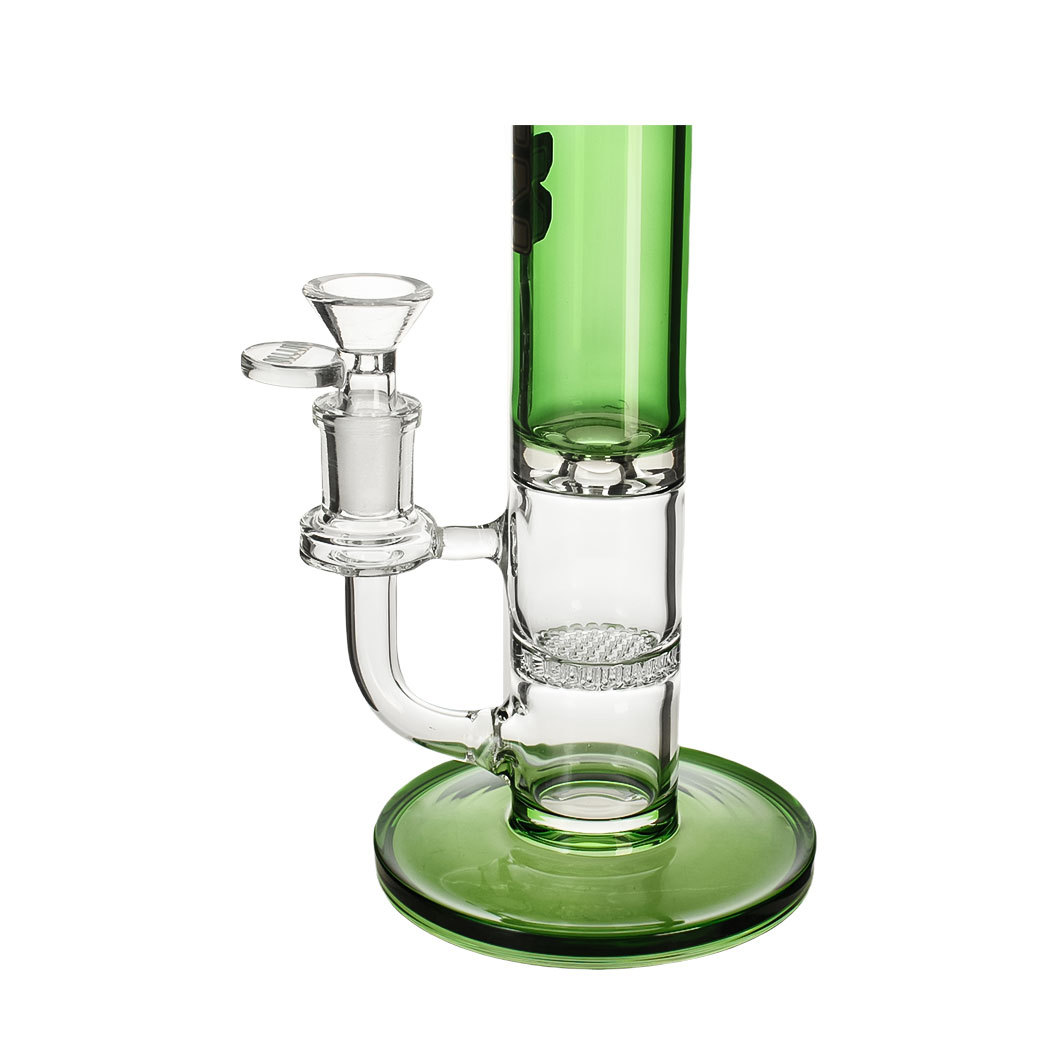 Hittn Honeycomb Perc Straight Bong 10''