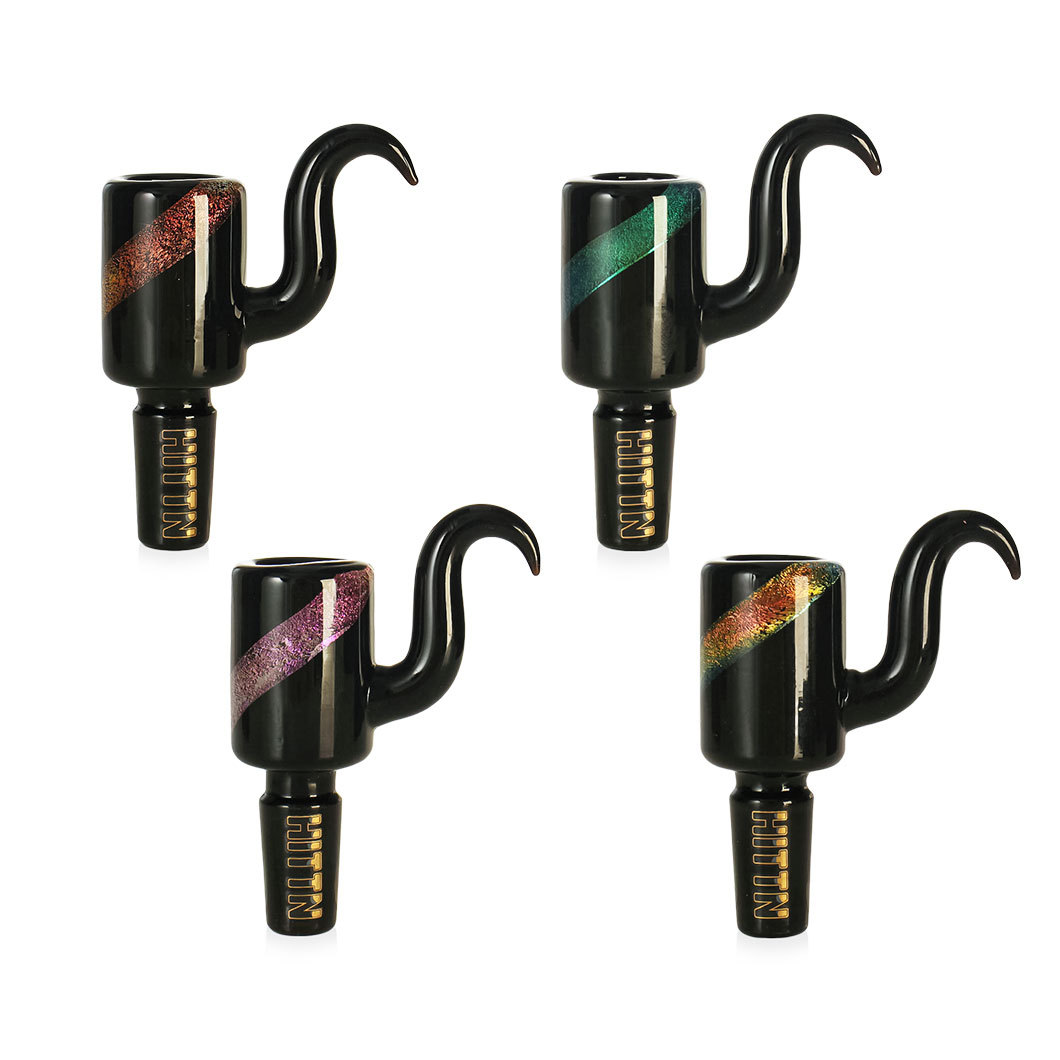 Hittn 14mm Male Joint Shiny Glass Bowl