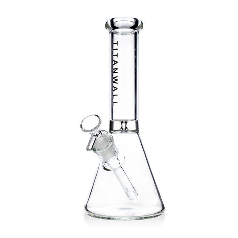 TITANWALL 10" Beaker Bong with Ice Catcher