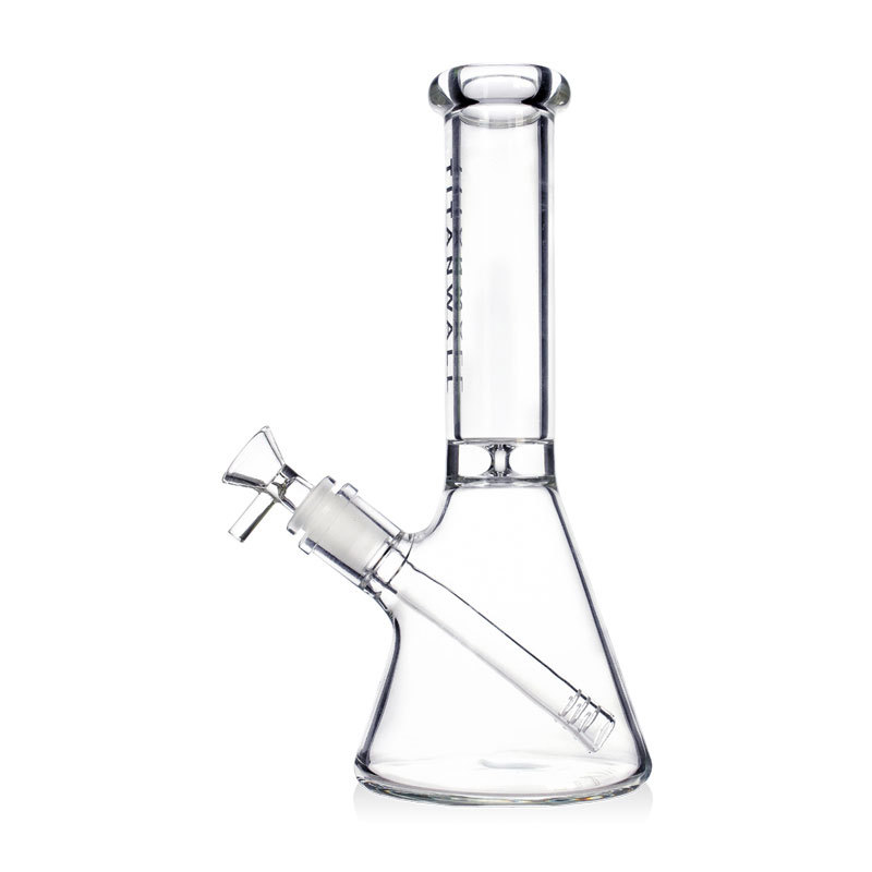 TITANWALL 10" Beaker Bong with Ice Catcher
