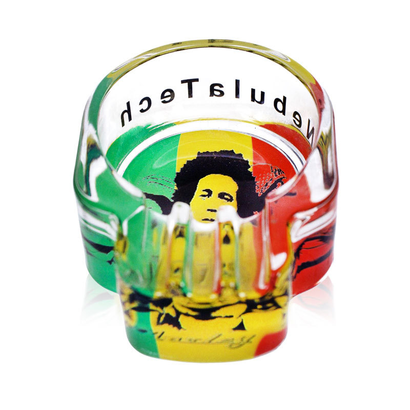 NebulaTech Skull Glass Ashtray