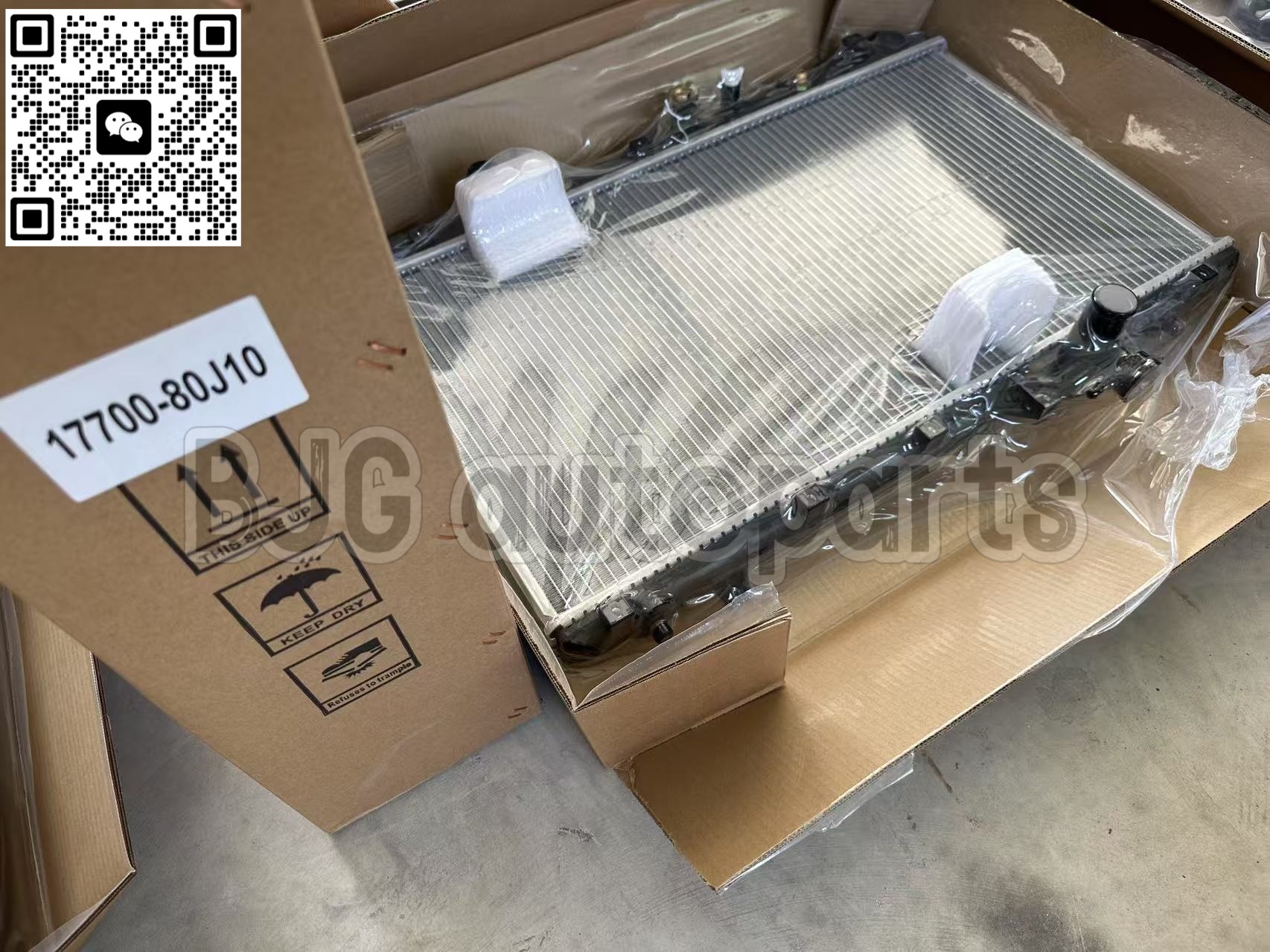 17700-80J10 RADIATOR use for SUZUKI ( SR5MAX  /BJG AUTOPARTS)