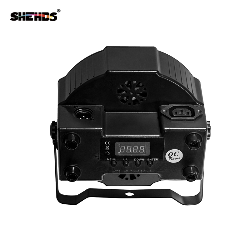 LED Par 7x18W RGBWA+UV 6IN1 Lighting Professional For Stage Effect Atmosphere Of Disco DJ Music Party Club Dance Floor