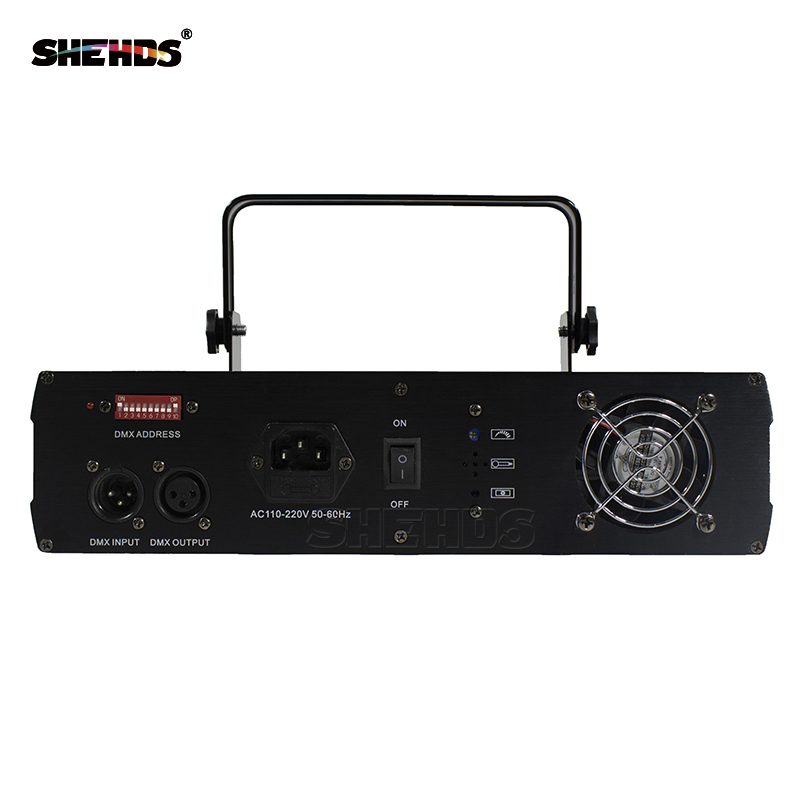 Laser Lamp 2 Head Laser Dual Hole Stage Effect DMX512 Lighting For Dance Floor And DJ Disco Party KTV Nightclub