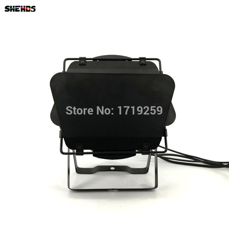LED Par Light COB 100W with Barn Doors High Power Aluminium cool white and warm white Wash Strobe Effect Stage Lighting