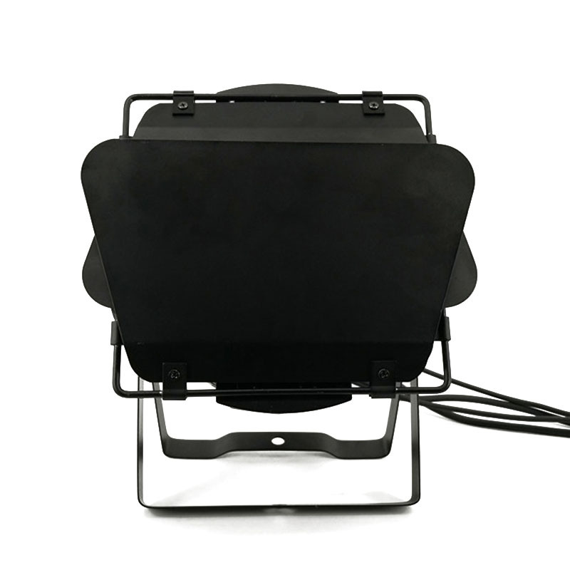 LED Par COB 100W RGBW 4in1 With Barn Doors High Power Aluminium Case Stage Lighting with 100W COB ,cool white and warm white