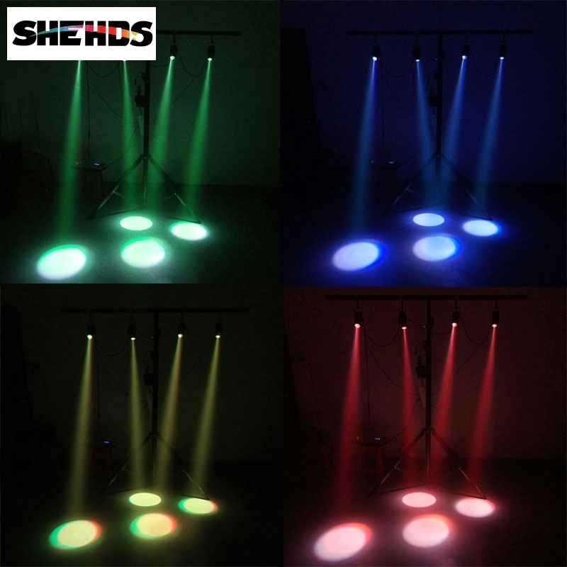 Mini LED Spotlight 10W Lighting Stage Light  With DMX512 for Disco DJ Party Decoration For Disco DJ Party Event Live Show
