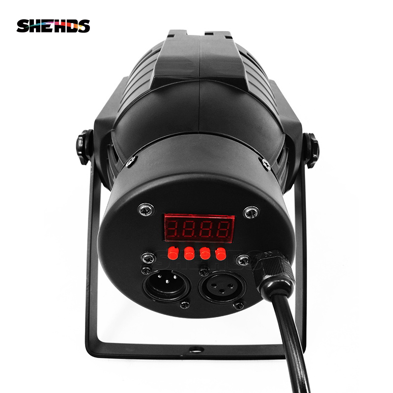(Mini) Aluminum alloy LED Par 7x18W RGBWA+UV  Lighting With DMX512 for Disco DJ Party Decoration