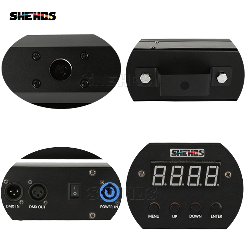 Eight Eyes Moving Head 8x300mw Red Laser Lighting