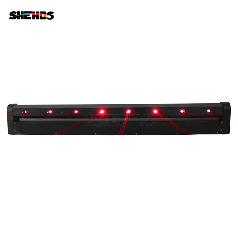 Eight Eyes Moving Head 8x300mw Red Laser Lighting