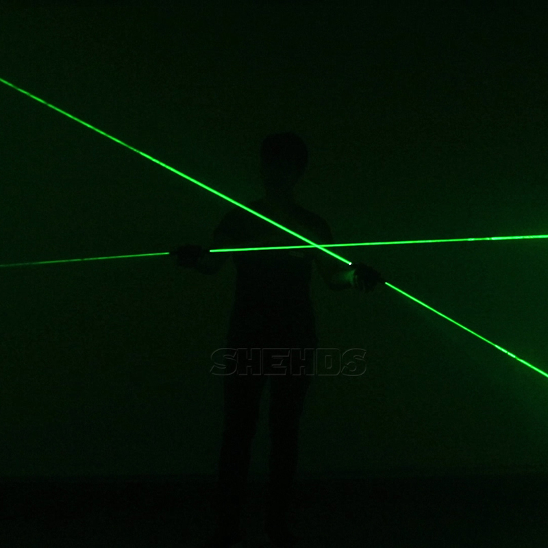 Mini Dual Head Green Laser Lighting