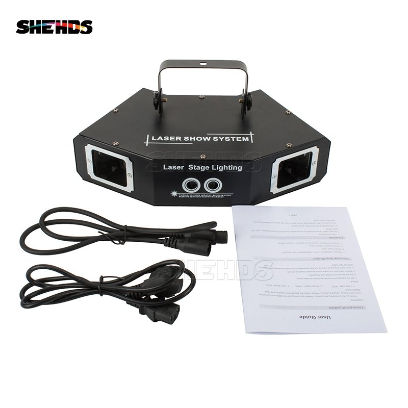 Four Eyes Red Green Blue Sector Scan Gobo Laser DMX512 Stage Effect Lighting Good For DJ Disco Party Dance Floor Bar And Clubs