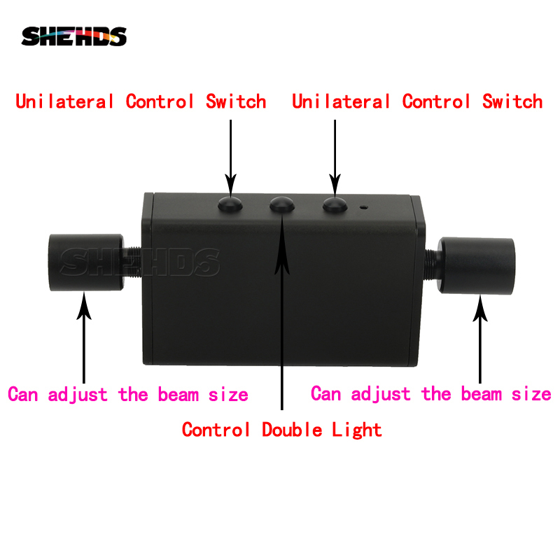 Mini Dual Head Green Laser Lighting