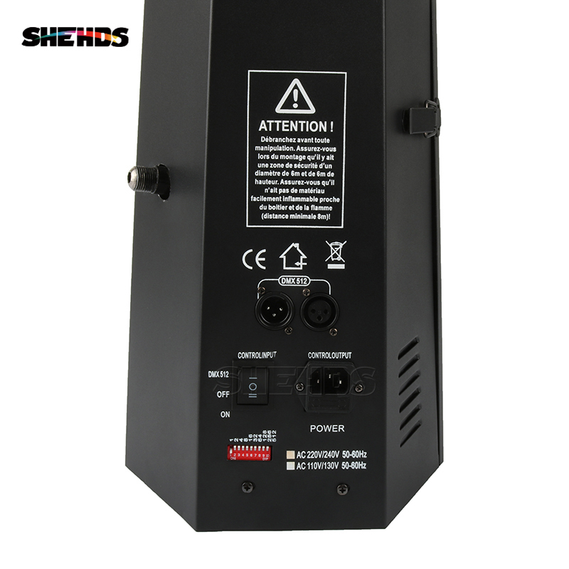 DMX512 Flame Fire Machine 200W Stage Equipment