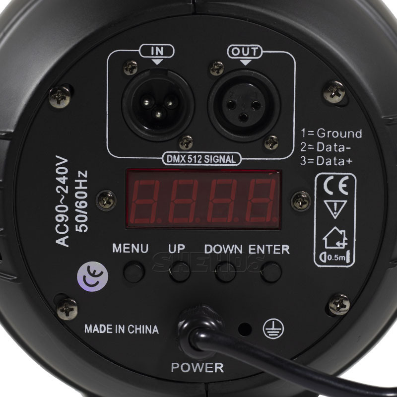 Led COB Blinder 100W Par Light RGBW 4in1 With DMX512 Professional Stage Lighting Fixer Cable