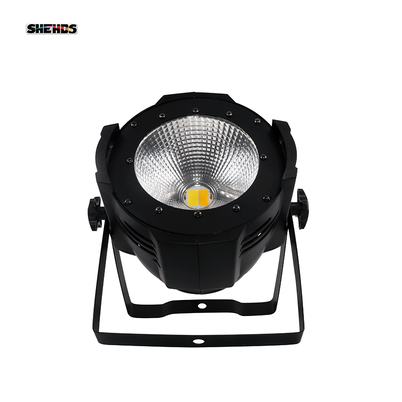 Aluminum alloy LED Par COB 100W  Cool White + Warm White Lighting Fixer Cable