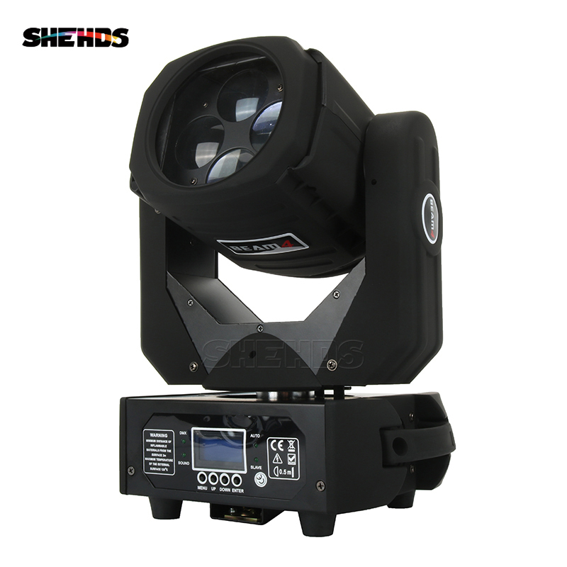 LED Super Beam 4x25W RGBW Moving Head Lighting