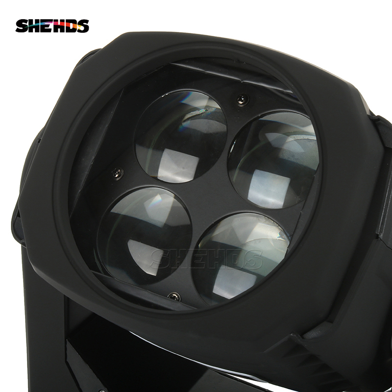 LED Super Beam 4x25W RGBW Moving Head Lighting