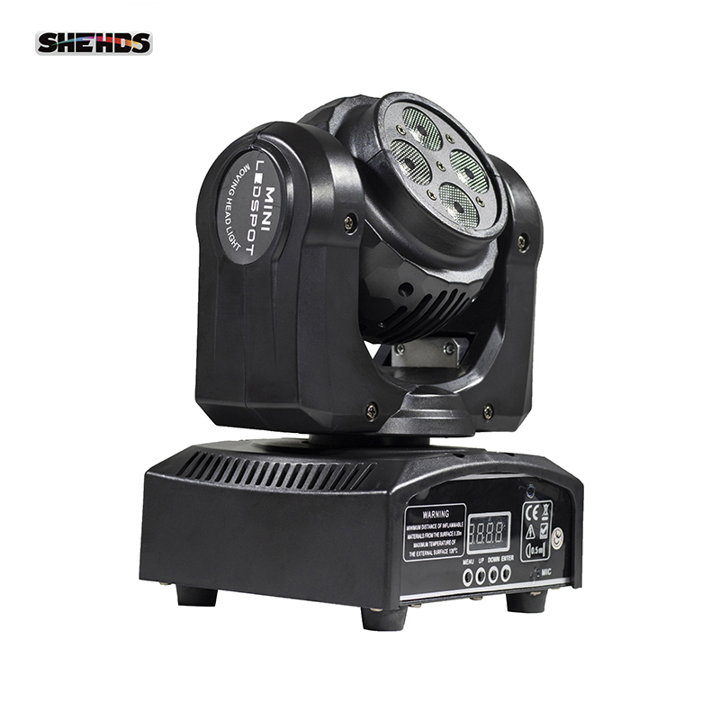 LED Beam Wash Double Sided 4x10W+1x10W RGBW 15/21 Channel DMX 512 Rotating Moving Head Stage Lighting