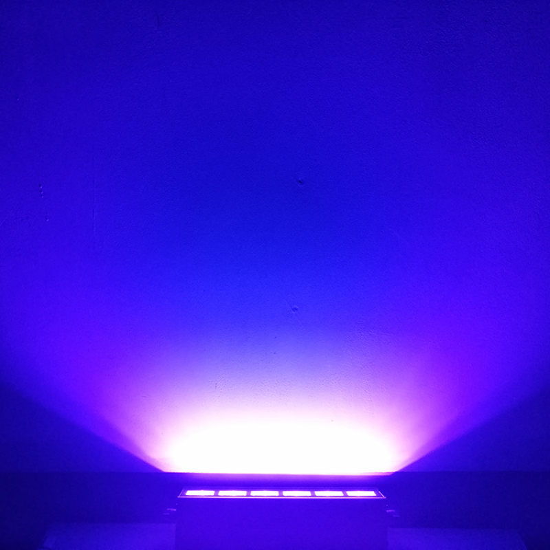 LED Wall Wash 6x3W Violet Lighting For Stage Effect with Professional for Party KTV Disco DJ