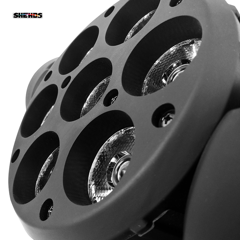 LED Beam 7x12W RGBW Moving Head  Lighting For Stage Effect