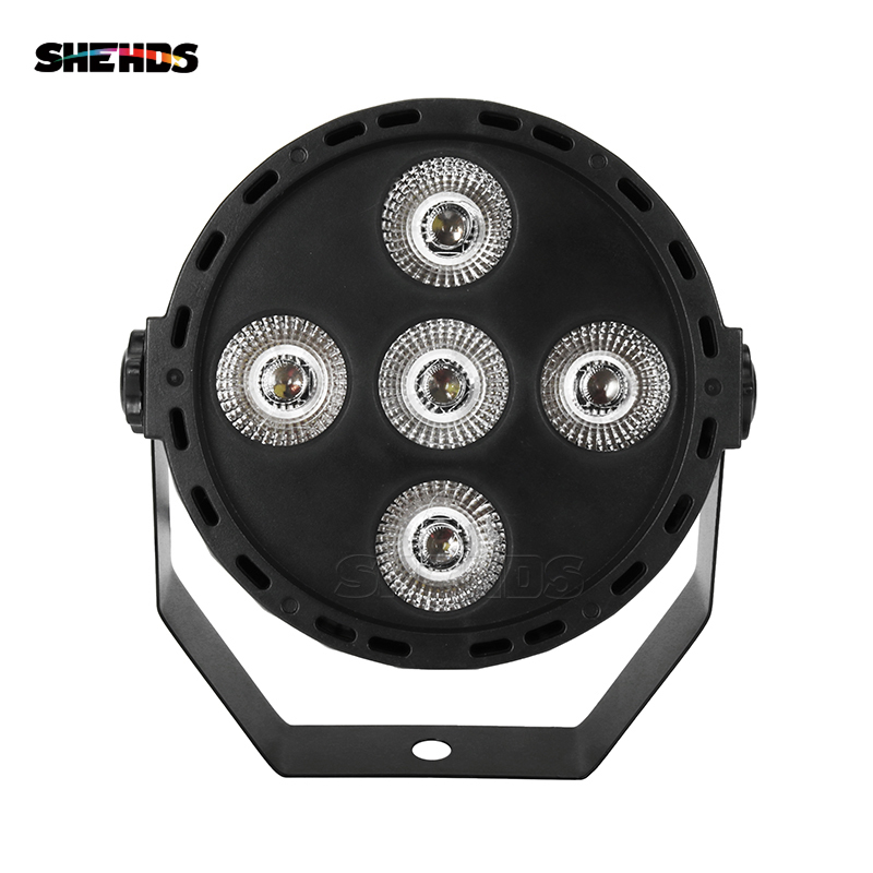 SHEHDS Mini LED Par 5x10W RGBW Lighting