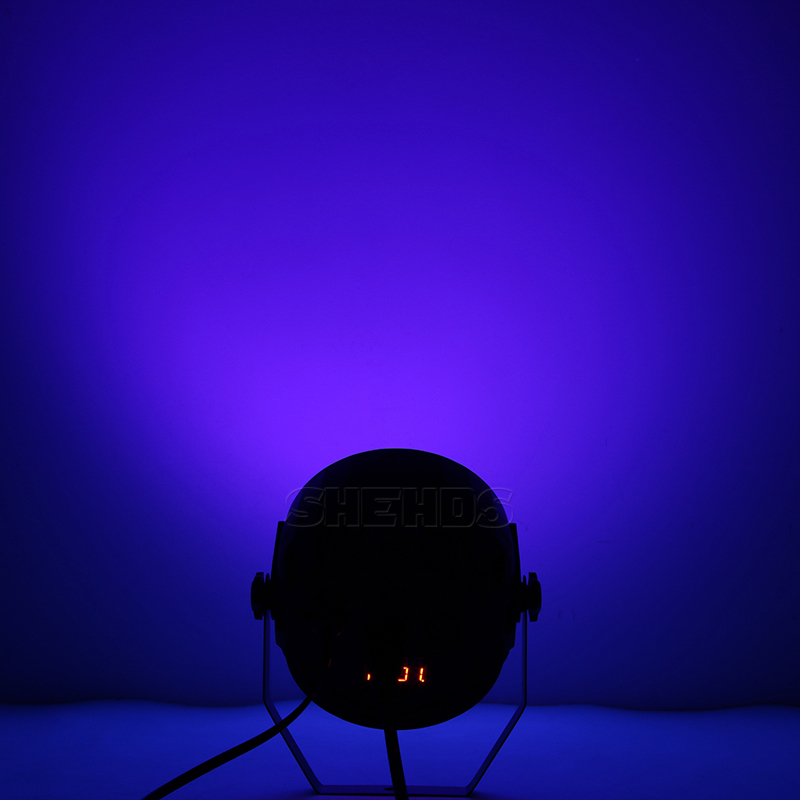 LED Par COB 30W Violet Lighting Wireless Remote Control/Standard