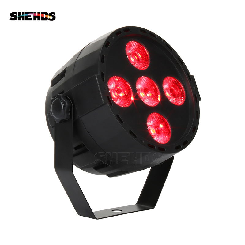 SHEHDS Mini LED Par 5x10W RGBW Lighting