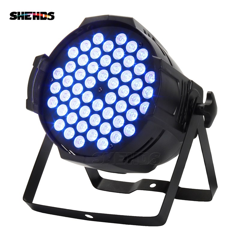 SHEHDS Aluminum Alloy LED Par  54x9W RGB Windmill  Lighting