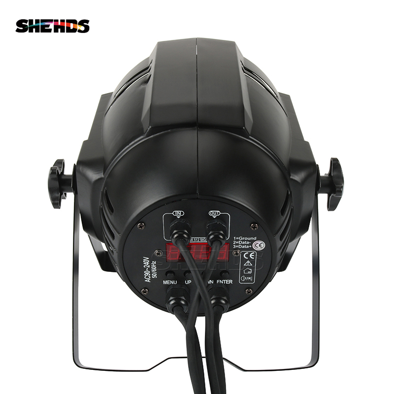 SHEHDS Aluminum Alloy LED Par  54x9W RGB Windmill  Lighting