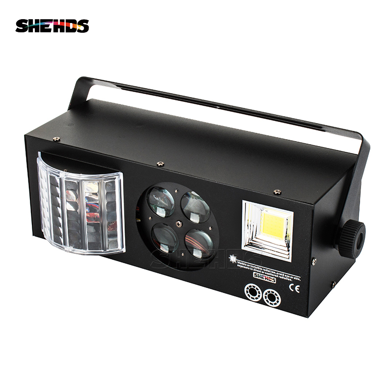 Wireless Remote Control  /  LED Laser Strobe 4in1 DMX512 Stage Effect Lights Good For DJ Disco Birthday Parties Wedding/Christmas Decoration Clubs