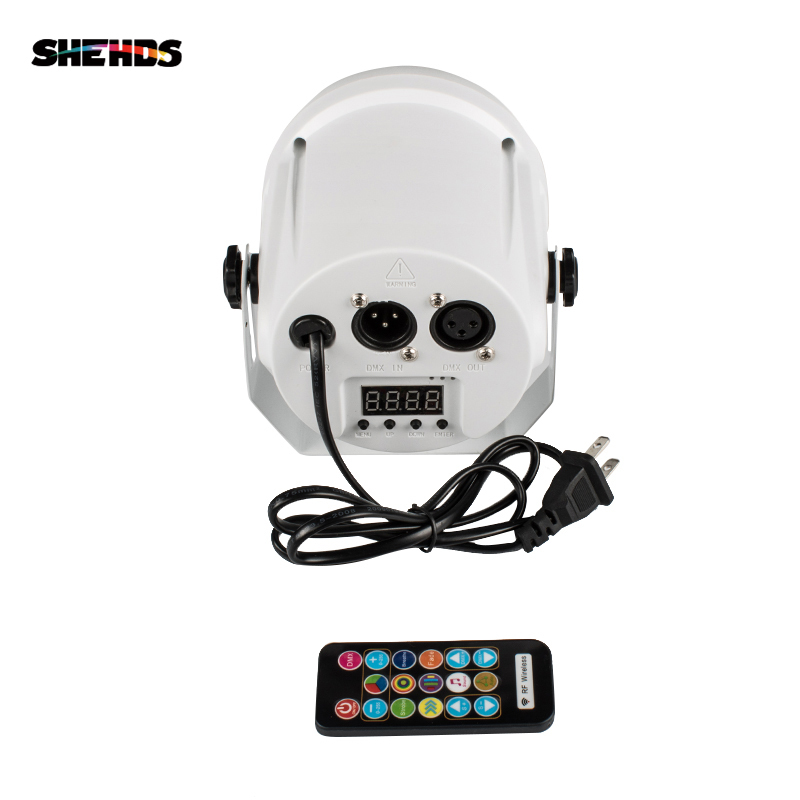 127WRGB Wireless Control Led Disco Light DJ RGB Stage Light DMX 512 LED Strobe Flash Disco Lamp Holiday Party Flash Light