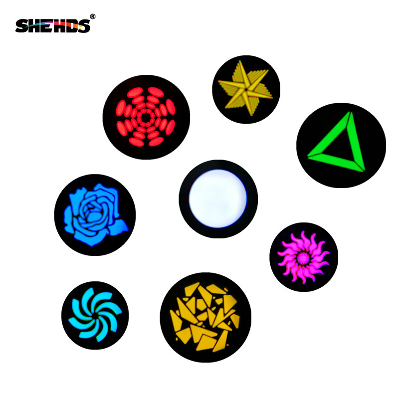 LED Gobo 60W Lighting Parts Lamp Pattern Sheet  Gobo Wheel