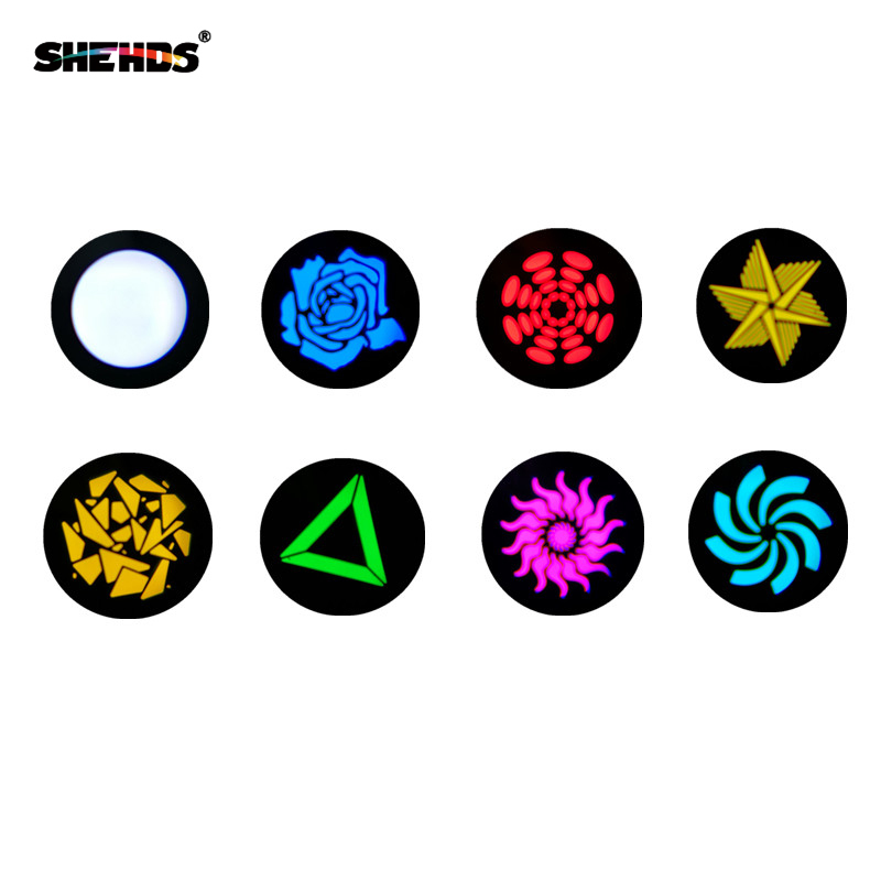 LED Gobo 60W Lighting Parts Lamp Pattern Sheet  Gobo Wheel