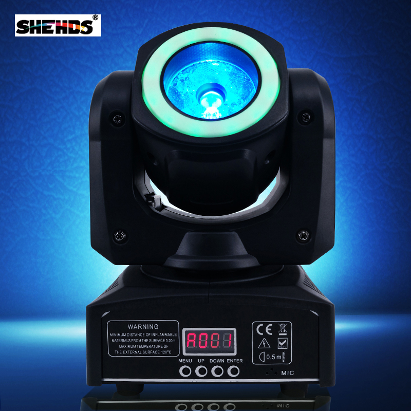 Mini LED 40W Moving Head Spot Beam Stage Lamps Effect RGBW & Mixed DMX For Professional Lighting