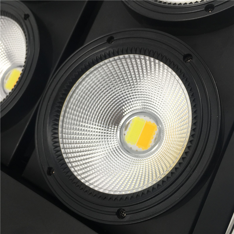 LED Blinder Light 4x100W LED COB Light With 2 Channels 4 Eyes Blinder Stage Effect Lighting For Events Show