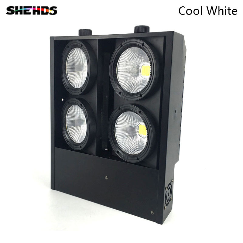 LED Blinder Light 4x100W LED COB Light With 2 Channels 4 Eyes Blinder Stage Effect Lighting For Events Show