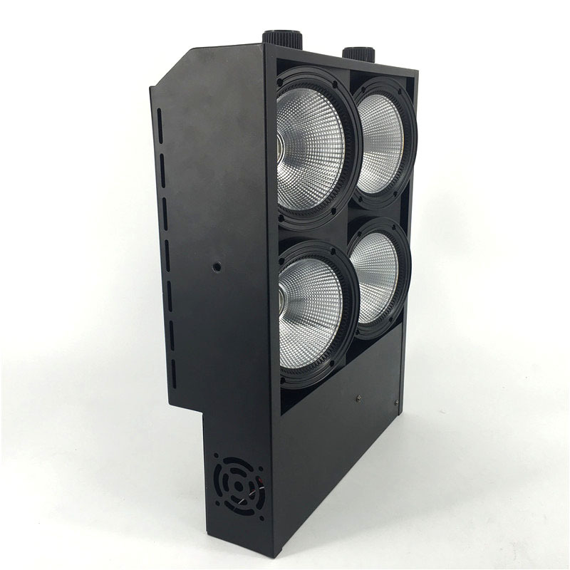 LED Blinder Light 4x100W LED COB Light With 2 Channels 4 Eyes Blinder Stage Effect Lighting For Events Show