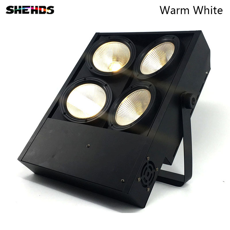 LED Blinder Light 4x100W LED COB Light With 2 Channels 4 Eyes Blinder Stage Effect Lighting For Events Show