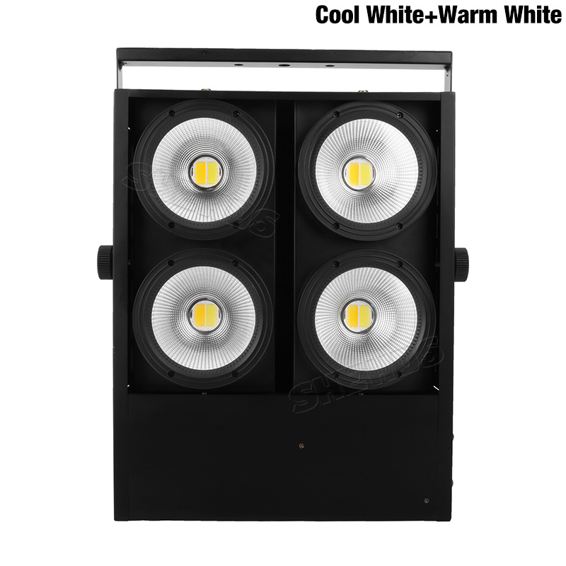 LED Blinder Light 4x100W LED COB Light With 2 Channels 4 Eyes Blinder Stage Effect Lighting For Events Show