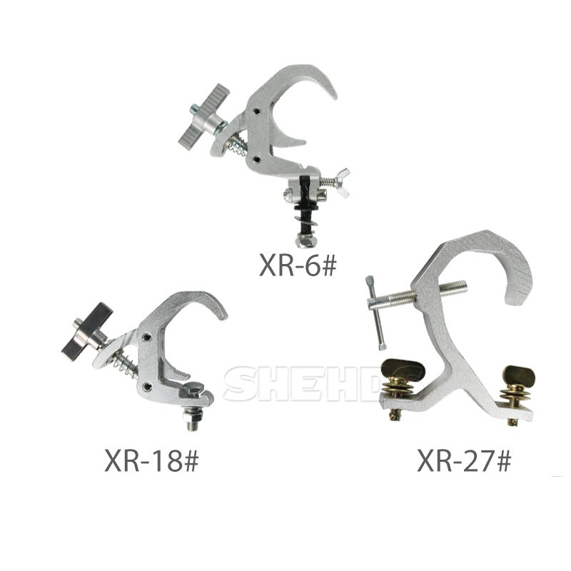 Aluminium Hook Clamp Heavy Duty Stage Lighting Bar Light Clamp LED PAR Cans Super Heavy Hook Clamp for outdoor show